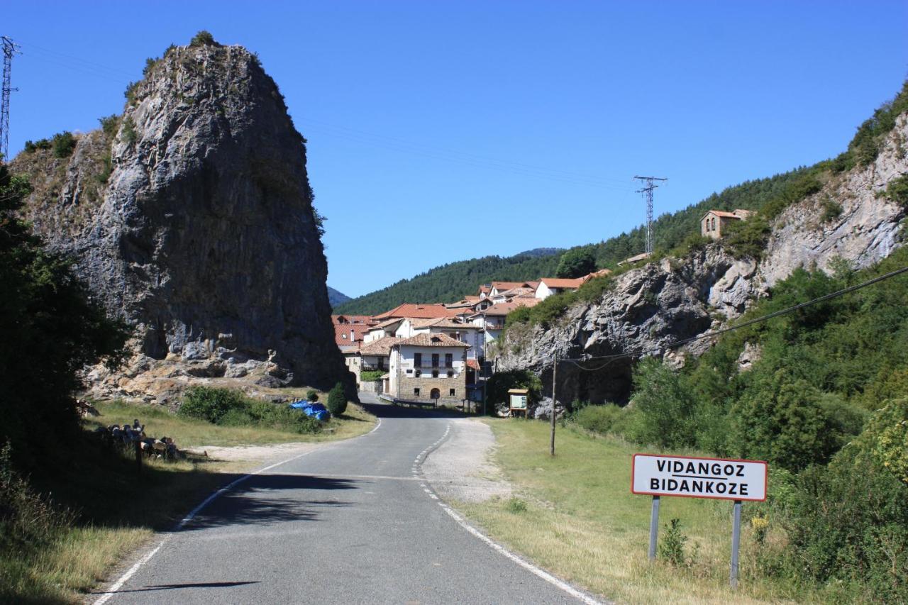 Casa Rural Ornat Etxea Vidangoz Экстерьер фото
