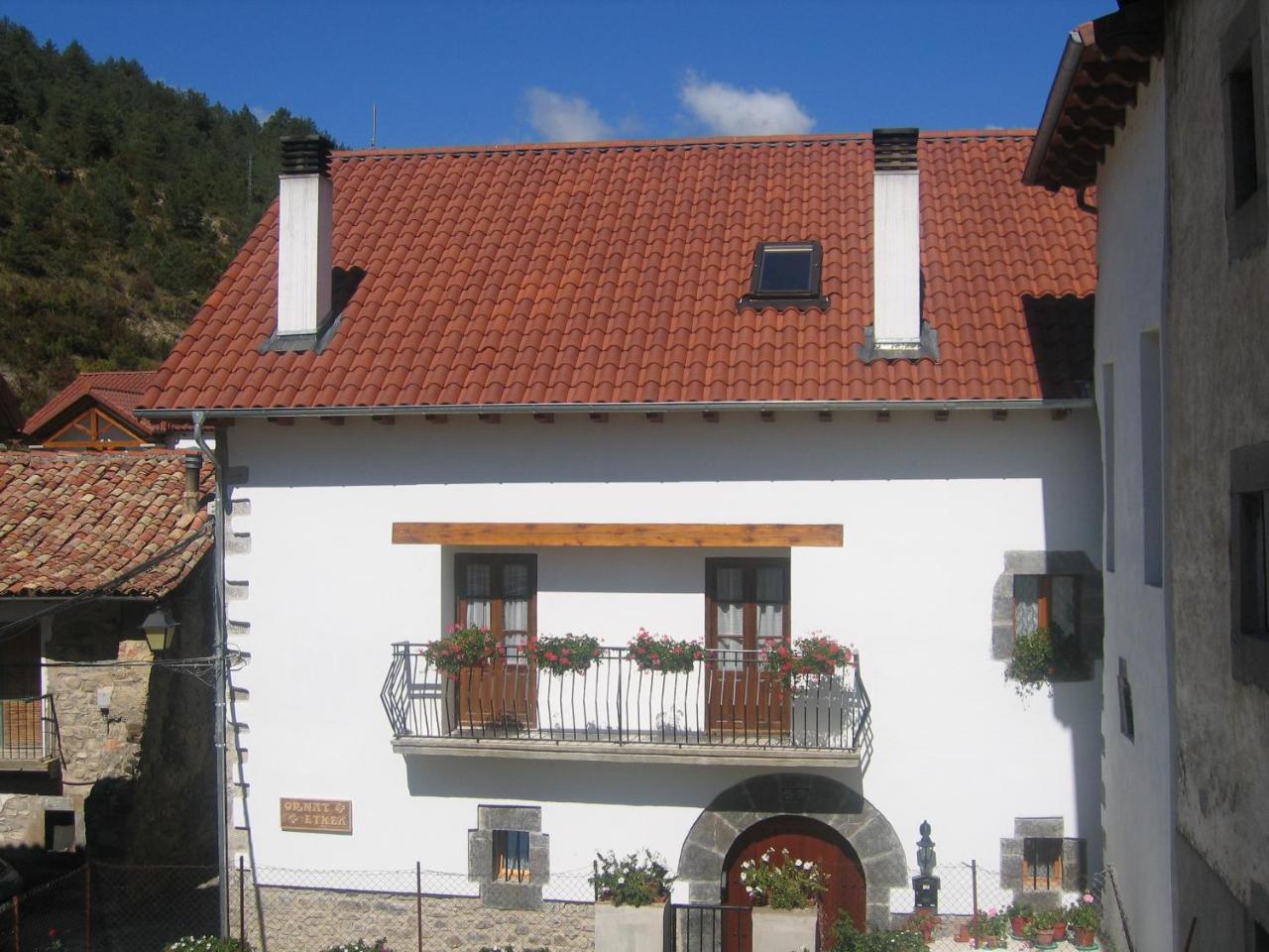 Casa Rural Ornat Etxea Vidangoz Экстерьер фото